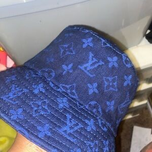Louis Vuitton Blue Monogram Bucket Hat